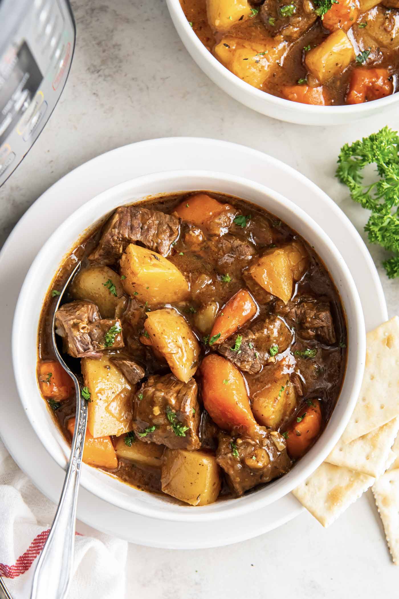 Quick Instant Pot Beef Stew: Tender Chuck, Rich Flavor